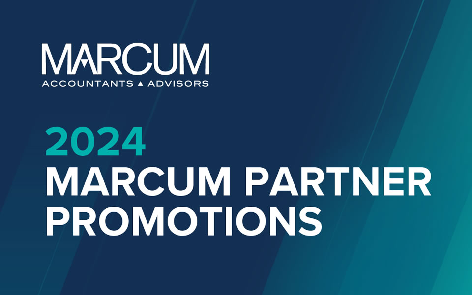 Marcum Announces 15 New Partners Across the U.S.