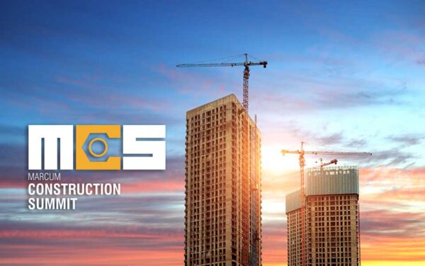 Marcum New England Construction Summit