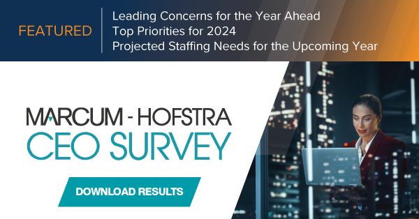 Marcum-Hofstra CEO Survey No1, 2024